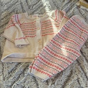 Carter's Pink and Cream Kids Matching Set